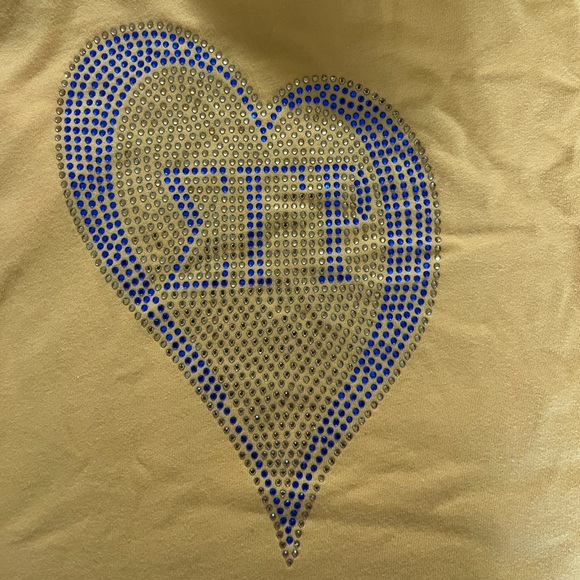 BRAND NEW Long-Sleeved Sigma Gamma Rho Rhinestone Tee  XL - Picture 2 of 4
